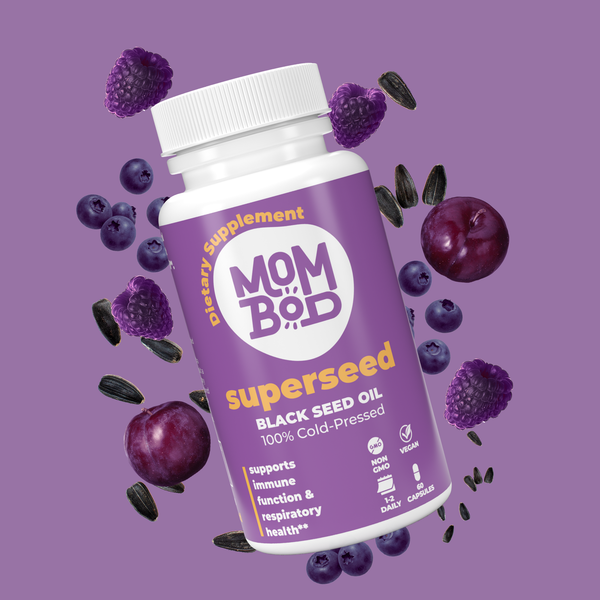 Superseed Black Seed Oil | 100% Cold-Pressed with Vitamin E | 60 capsules